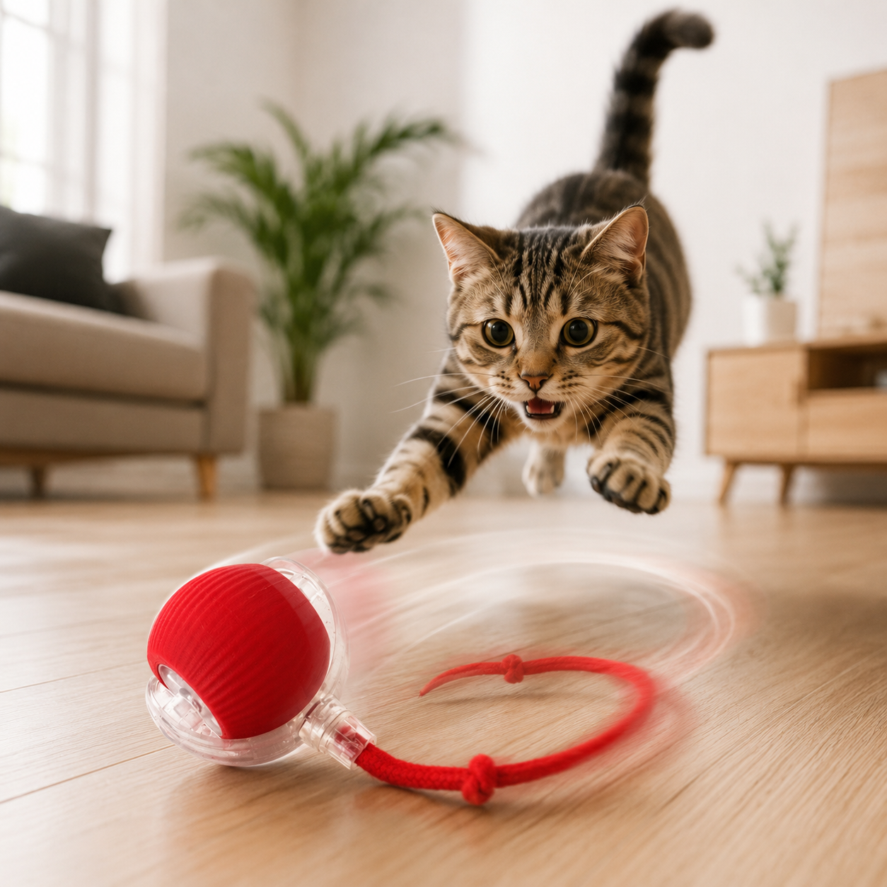 Smart ball pre mačky