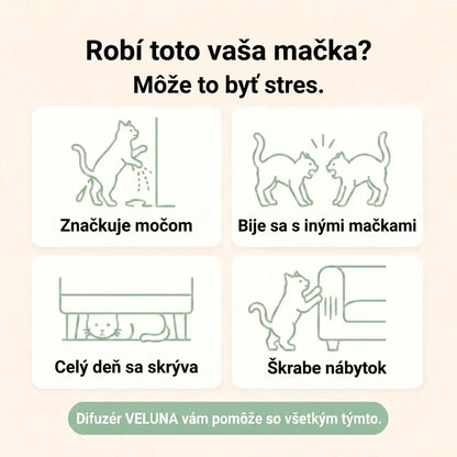 Veluna Feromónový Difuzér pre Mačky