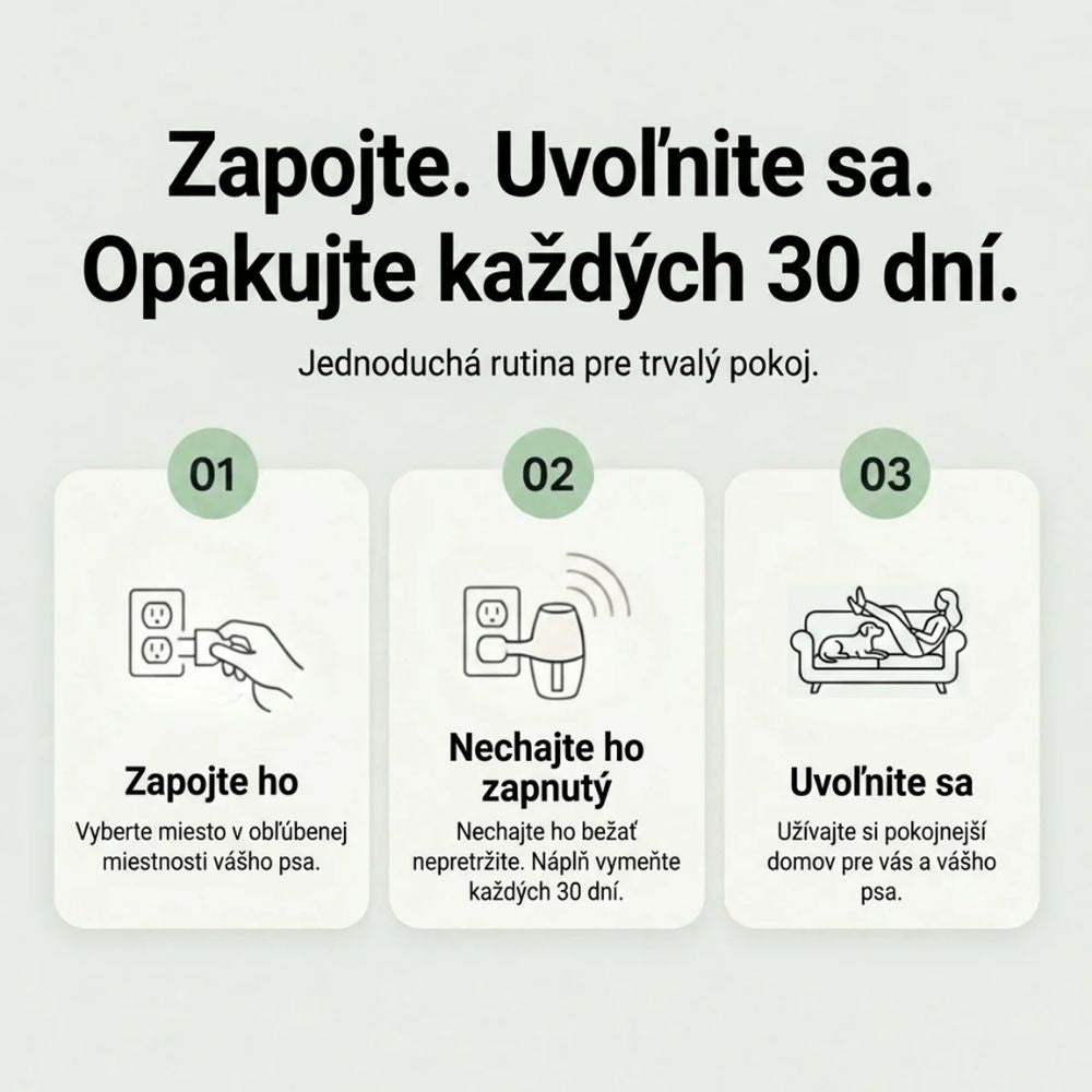 Veluna Feromónový Difuzér pre Psy