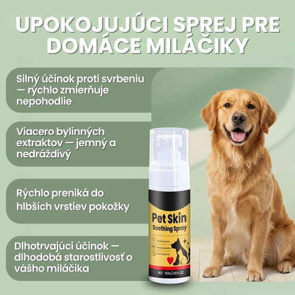 Veluna Sprej na Úľavu Pokožky pre Psov Schválený Veterinárom