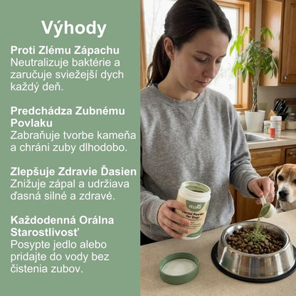 Veluna Dentálny Prášok pre Psov