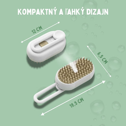 Veluna Steam Brush pre mačky