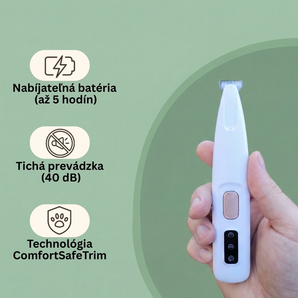 PawTrim Pro – Bezbolestná starostlivosť o labky za pár sekúnd