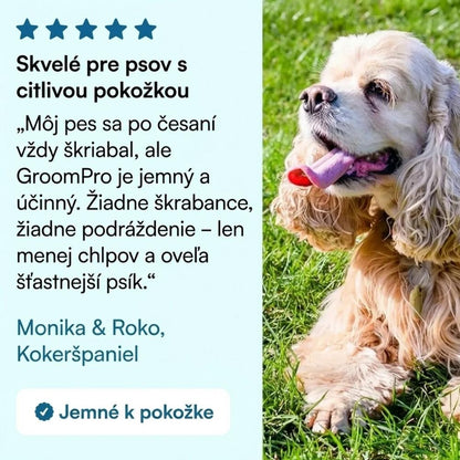 GroomPro – Kefa na odstraňovanie chlpov
