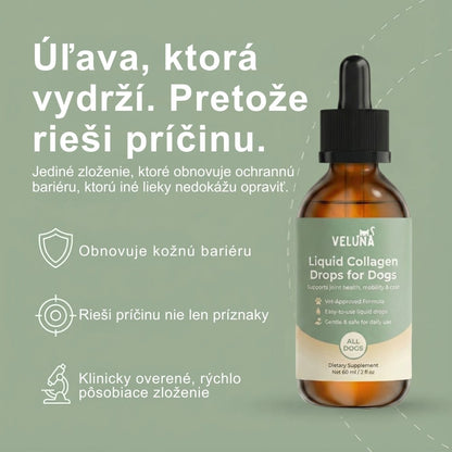 Veluna Prémiový Tekutý Kolagén pre Psov