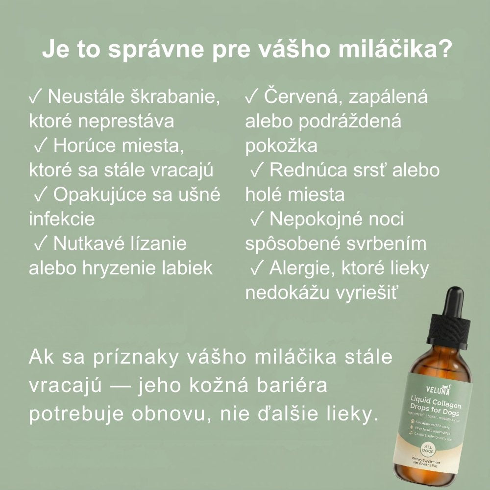 Veluna Prémiový Tekutý Kolagén pre Psov