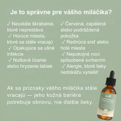 Veluna Prémiový Tekutý Kolagén pre Psov