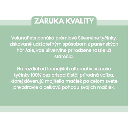 DentaSticks – Dentálne tyčinky Silvervine pre mačky