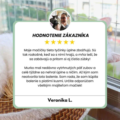 DentaSticks – Dentálne tyčinky Silvervine pre mačky