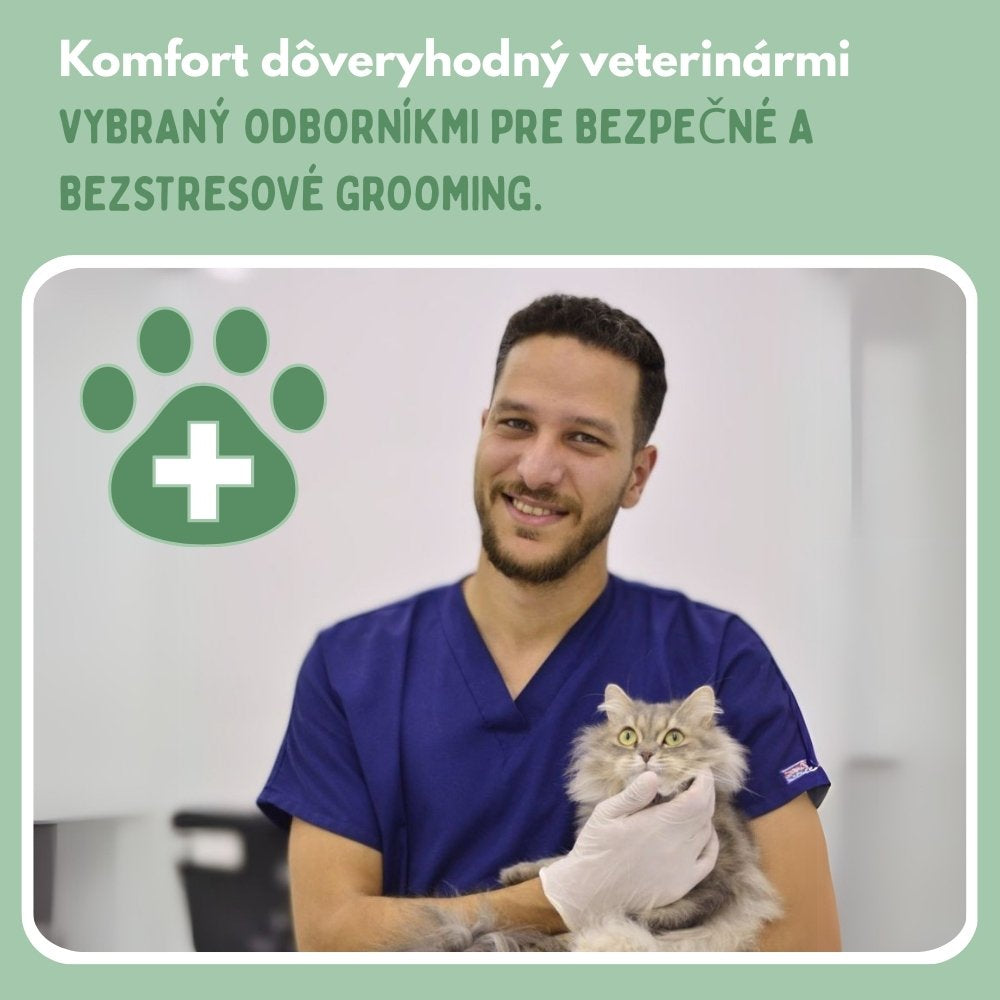 Veluna Steam Brush pre mačky