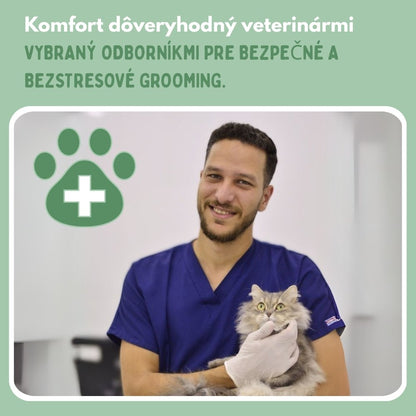 Veluna Steam Brush pre mačky