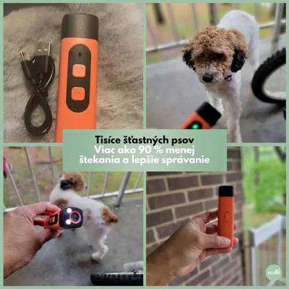 CalmPro – ultrazvukový tréner pre psov – bezpečne zastaví nadmerné štekanie