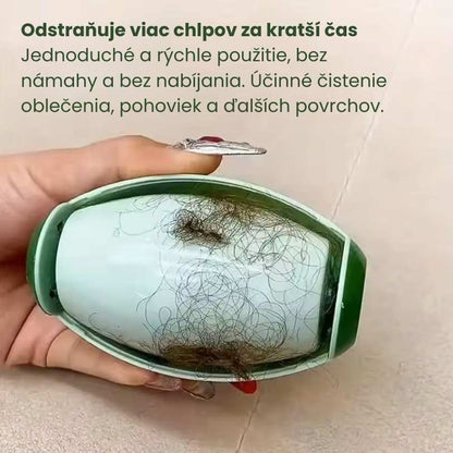 Opakovane použiteľný valček na chĺpky