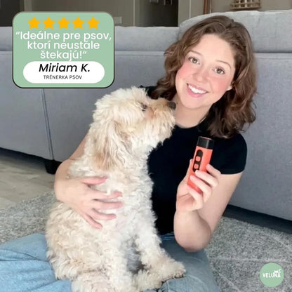 CalmPro – ultrazvukový tréner pre psov – bezpečne zastaví nadmerné štekanie