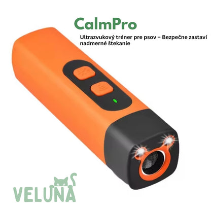 CalmPro – ultrazvukový tréner pre psov – bezpečne zastaví nadmerné štekanie