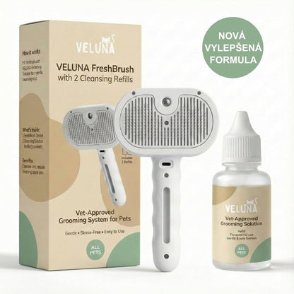 Veluna FreshBrush s Čistiacim Sprejom