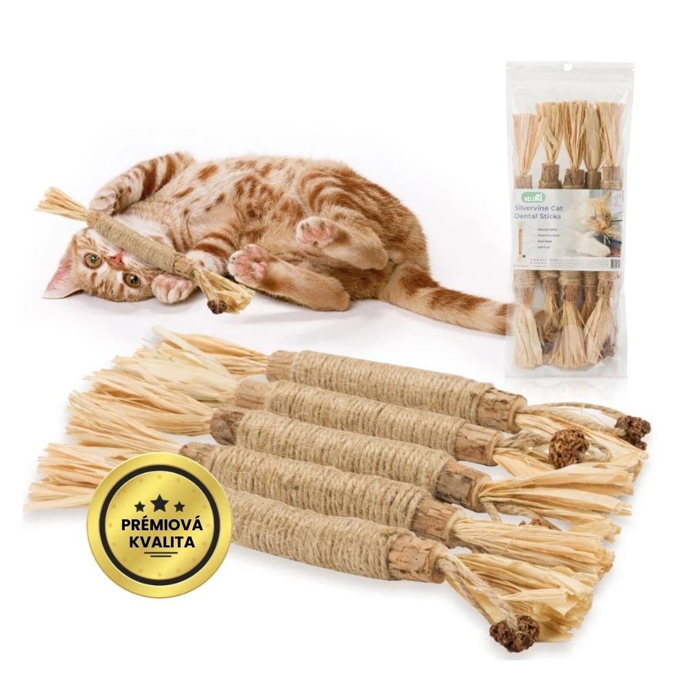 DentaSticks – Dentálne tyčinky Silvervine pre mačky